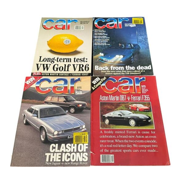 Car Magazines (4 Issues) London VTG April August November December 1994 VW Benz - Picture 11 of 11